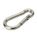 Carabiner stainless steel V4A D 4 x 40 mm A4