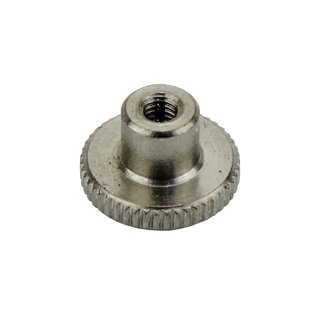 Knurled nuts high form Stainless steel V1A A1 DIN466 M4 - Stainless steel nuts Metal nuts Special nuts