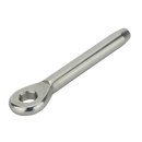 Eye rolling terminal V4A stainless steel D2.5 mm A4 Press...