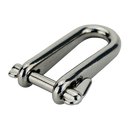 Key shackle made of stainless steel V4A D= 6 mm A4