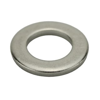 Washers stainless steel form-A without chamfer V2A V2A DIN 125 6,4 mm for M6 - shims underneath washers metal washers stainless steel washers