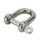 Shackle short W-PREMIUM made of stainless steel V4A D 5...