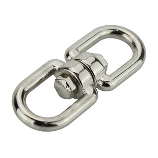 Swivel eye-eye stainless steel V4A D 5 mm A4