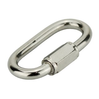 Chain quick link made of stainless steel V4A D 6 mm A4 - V4A