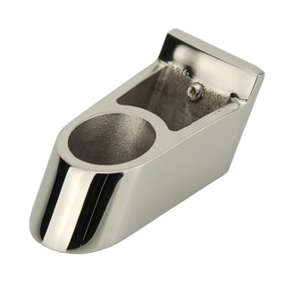 Handrail diffuser 60 degrees high gloss polished V4A D= 22 mm A4 - V4A