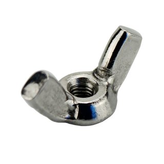Wing nuts American shape DIN315 made of stainless steel A4 V4A AF M6 - Stainless steel nuts Special nuts