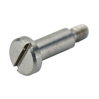 Flat head screw with slot and collar DIN 923 V2A A2 M3X10 stainless steel - stainless steel screw