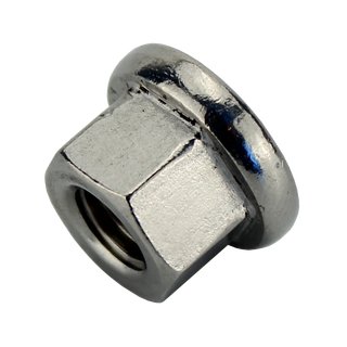 Hexagon nuts 1.5 d high stainless steel DIN 6331 A2 V2A M10 - collar nuts stainless steel nuts metal nuts fixing nuts