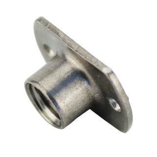Welded nuts flat M8 A2 V2A 9.0 Form A - Weld nuts Stainless steel nuts Special nuts