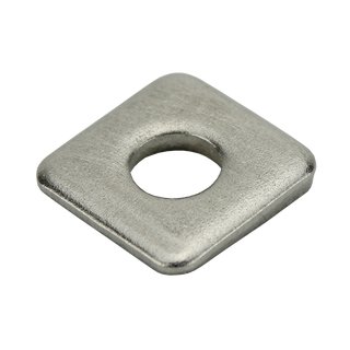 Wedge washers for U-beams stainless steel DIN 434 A4 V4A 26 mm for M24 - special washers angled washers square washers metal washers stainless steel washers