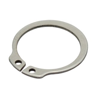 Retaining rings for shafts stainless steel 6 mm DIN471 V2A A2 - seeger rings snap rings grooved rings stainless steel rings metal rings