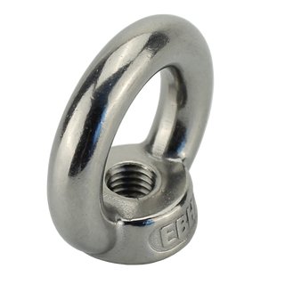 Ring nuts cast stainless steel DIN582 V2A A2 M12 - eye nuts stainless steel nuts special nuts round nuts metal nuts lifting nuts stop nuts transport nuts