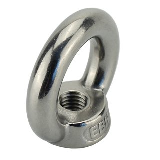 Ring nuts cast stainless steel DIN582 V2A A2 M24 - eye nuts stainless steel nuts special nuts round nuts metal nuts lifting nuts stop nuts transport nuts