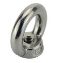 Ring nuts cast stainless steel DIN582 V2A A2 M30 - eye...