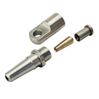 Eye terminal stainless steel V4A A4 steel cable 5 mm (1X19) screw mounting self mounting - screw terminal