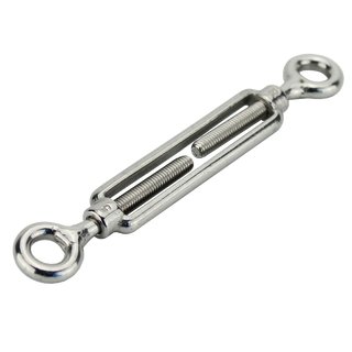 Turnbuckles eye/eye stainless steel V4A A4 M5 - rope tensioners tensioners metal tensioners