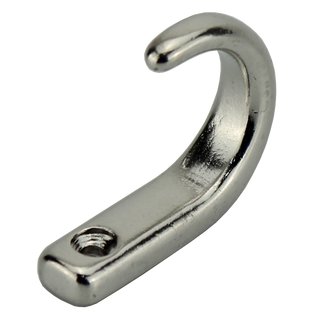 Door hooks casting polished stainless steel V4A A4 - wall hook coat rack hook
