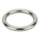 Round ring welded and polished V4A stainless steel 4 x 20...