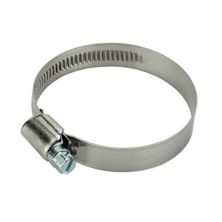 Hose Clamps Stainless Steel V2A A2 DIN 3017 16X27X12 mm - Pipe Clamps Round Clamps Pipe Fasteners Clamp Clamps Band Clamps