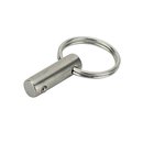 Socket pin stainless steel with ball lock and ring V4A 5...
