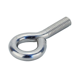 Eyelet screws A2 V2A stainless steel M5X30/27 D8 - ring screws eye screws stainless steel screws