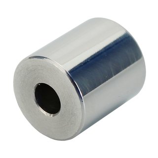 Spacer sleeve hand polished - spacer sleeve spacer spacer for M5 stainless steel V2A 15x10 mm